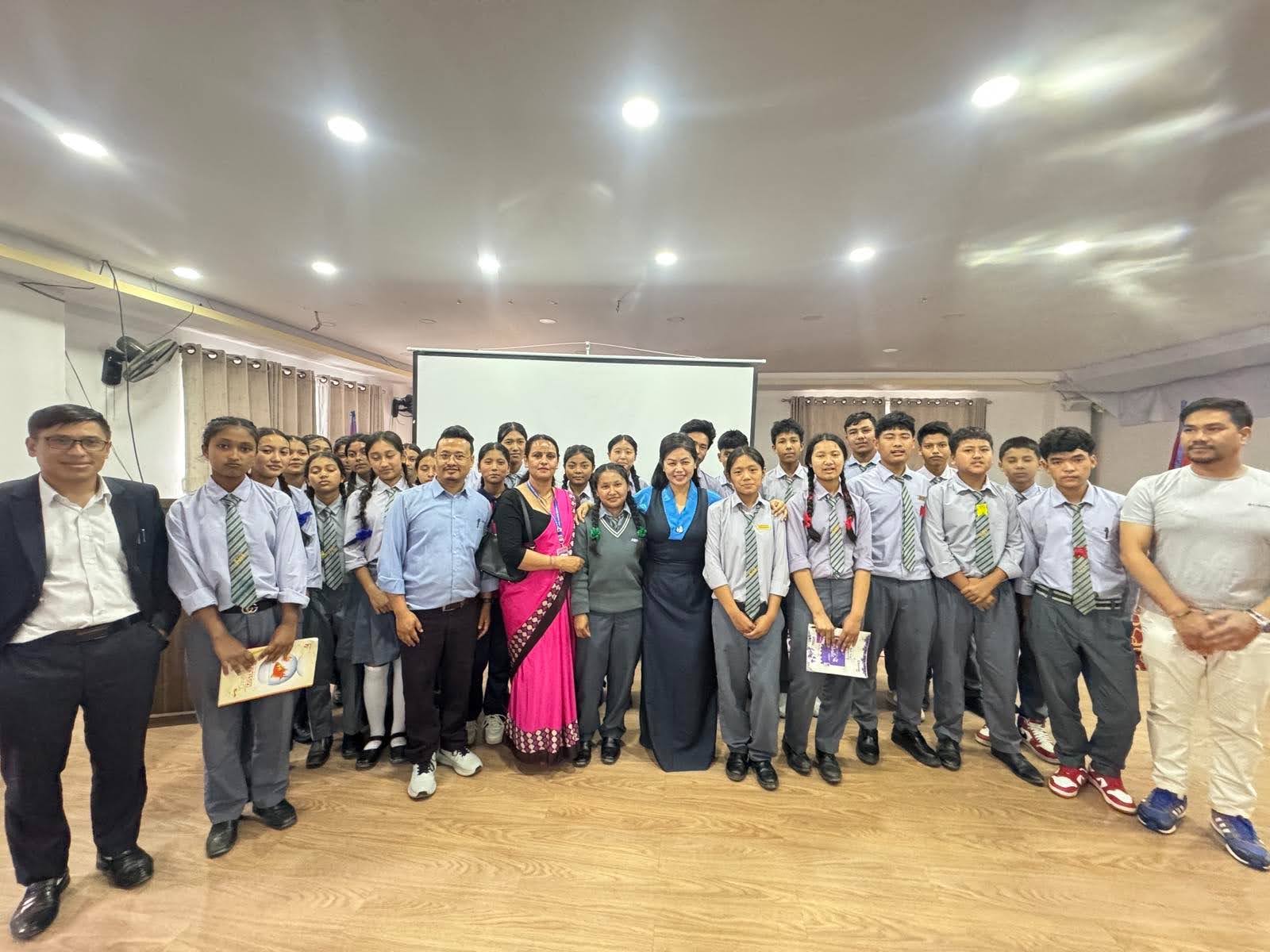 भोटेकोशी गाउँपालिकामा कक्षा १० का विद्यार्थीका लागि शैक्षिक उत्प्रेरणा तथा करियर परामर्श कार्यक्रम सम्पन्न